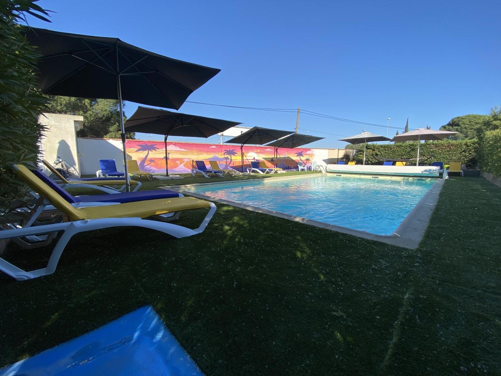 Hotel Des 4 Vents "Esprit Camargue" Aigues-Mortes Ngoại thất bức ảnh