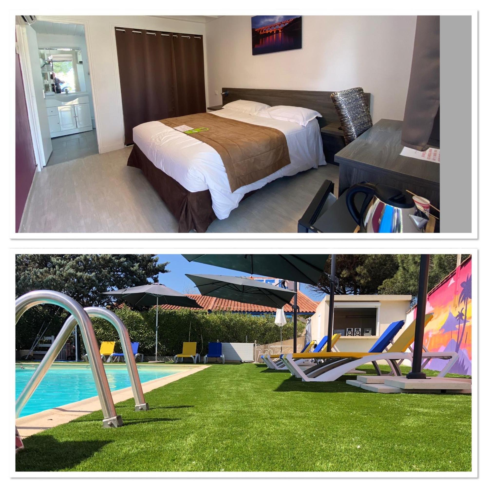 Hotel Des 4 Vents "Esprit Camargue" Aigues-Mortes Ngoại thất bức ảnh